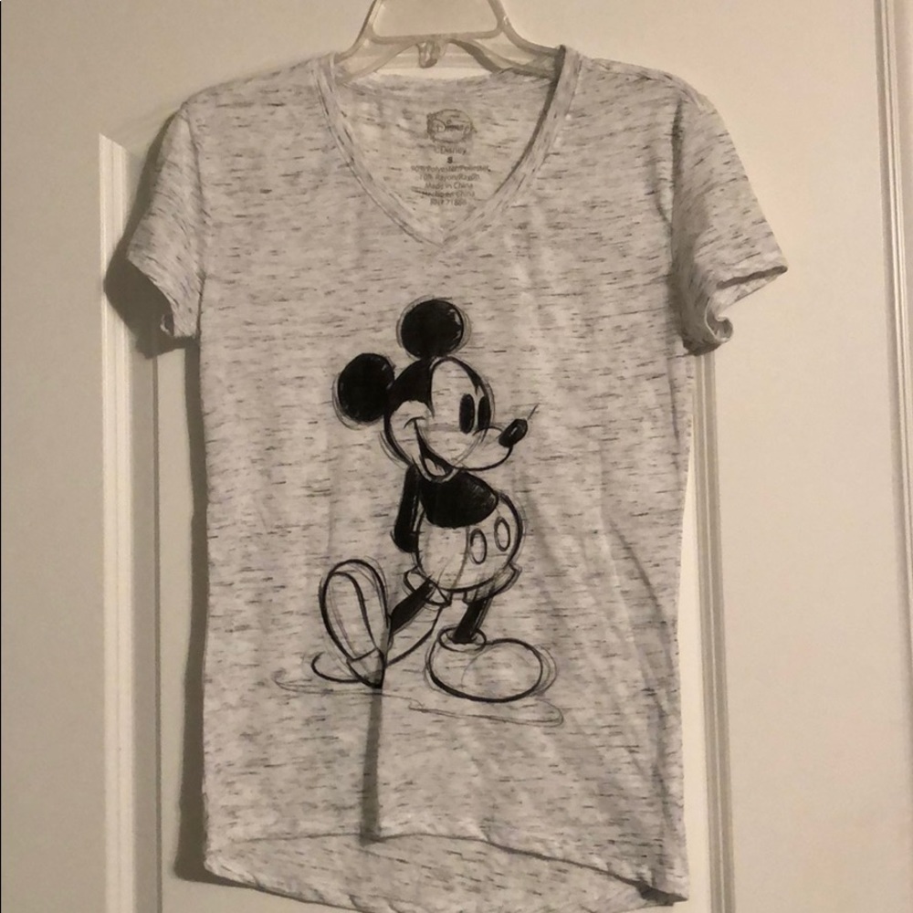 Light Gray Graphic Disney Tee